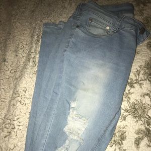 Distressed  Jeans